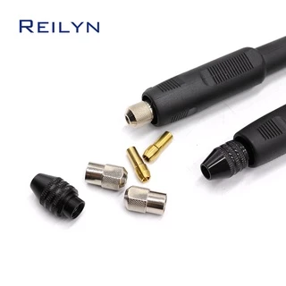 หัวจับดอกสว่าน ทองเหลือง 3 มม. 3 มม. น็อตสกรู 3 มม. M8 สําหรับเครื่องโรตารี่ dremel 1 ชุด