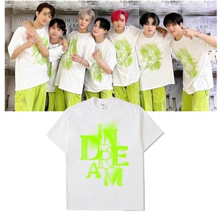 STABILO เสื้อยืด ลายไฮไลท์ nct dream in dream สีเขียว