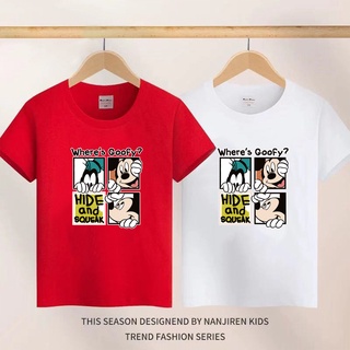 K-2023-SHORT เสื้อยืดแขนสั้น คอกลมเด็ก ผ้านนิ่มใส่สบาย ลายน่ารักใส่ได้ทั้งหญิงและชาย **ปลีก-ส่ง