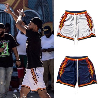 【Beauty 】 Curry Curry Same Style American Retro Basketball Training Shorts Student plus Size Running Sports over the Knee Shorts 6VFX