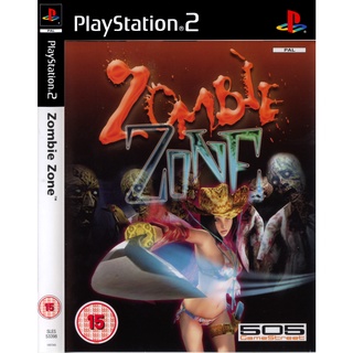 แผ่นเกมส์ Zombie Zone แผ่นCD PS2 Playstation 2 คุณภาพสูง ราคาถูก