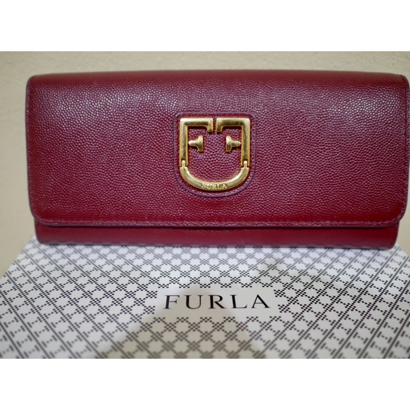 FURLA BELEDERE Wallet กระเป๋าสตางค์furla แท้100%