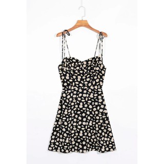 Daisy dress เดรสสั้น ลายดอกเดซี่