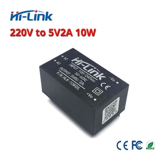 โมดูลแปลงไฟ 220v เป็น 5v 2A Hi-link HLK-10M05 Power supply 220v to 5V AC-DC ultra-small isolated