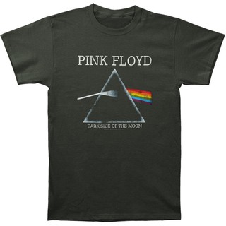 เสื้อยืดผ้าฝ้าย 100% พิมพ์ลายตัวอักษร pink floyd dark of the moon สําหรับบุรุษ