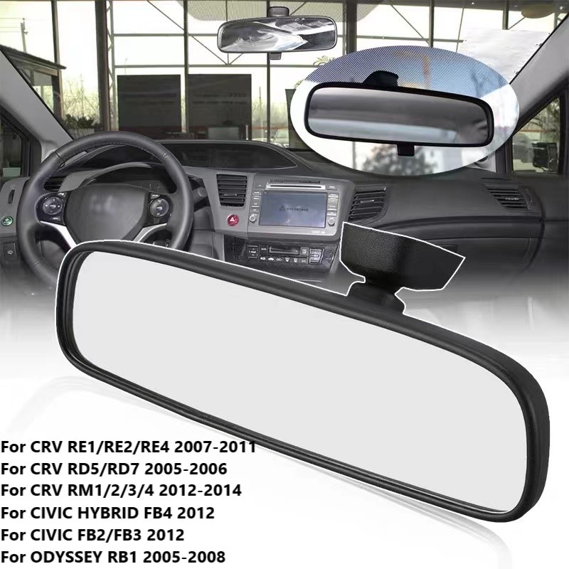 กระจกมองหลังภายในรถยนต์ สําหรับ HONDA CRV 2005-2014 CIVIC 2012 ODYSSEY 2005-2008