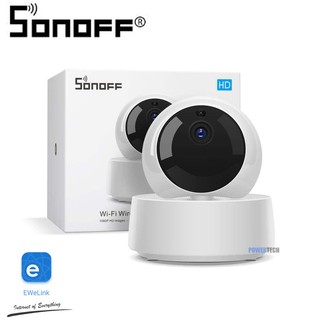 SONOFF GK-200MP2-B Wifi กล้องIP 360 IRการมองเห็นได้ในเวลากลางคืน POWERTECH