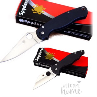 มีดพับ Spyderco FA35 สีดำ... มีดและชุดเครื่องมืออเนกประสงค์