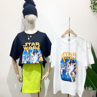 เสื้อยืดสกรีนลายstarwars วินเทจสุด