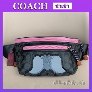 กระเป๋า Coach แท้ F89905 กระเป๋าคาดเอวผู้ชาย / crossbody bag / กระเป๋าคาดอก / กระเป๋าหน้าอก