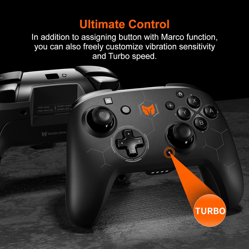 ตัวควบคุม Gamepad：BIGBIG WON Wireless Gaming Controller,Elitist S ...