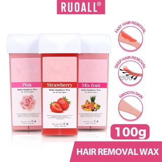 RUOALL แว็กซ์กำจัดขนอย่างรวดเร็วหลายรส 100G