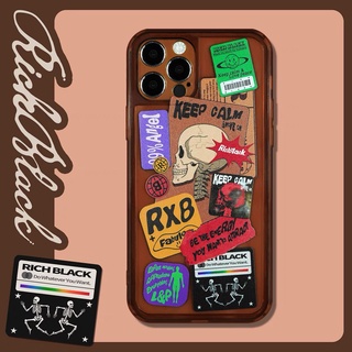 RichBlackcase แท้ 💯Personalized Collage illustraion ส่งฟรี✅