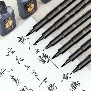ปากกาประดิษฐ์ตัวอักษร ปากกาเขียนด้วยลายมือ แปรง ตัวอักษร ปากกา Markers Art Drawing Marker ปากกา แปรง ปากกา เครื่องเขียนโรงเรียน