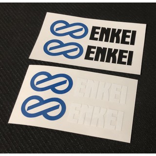 สติกเกอร์ไดคัท ENKEI  สติกเกอร์แต่งรถ