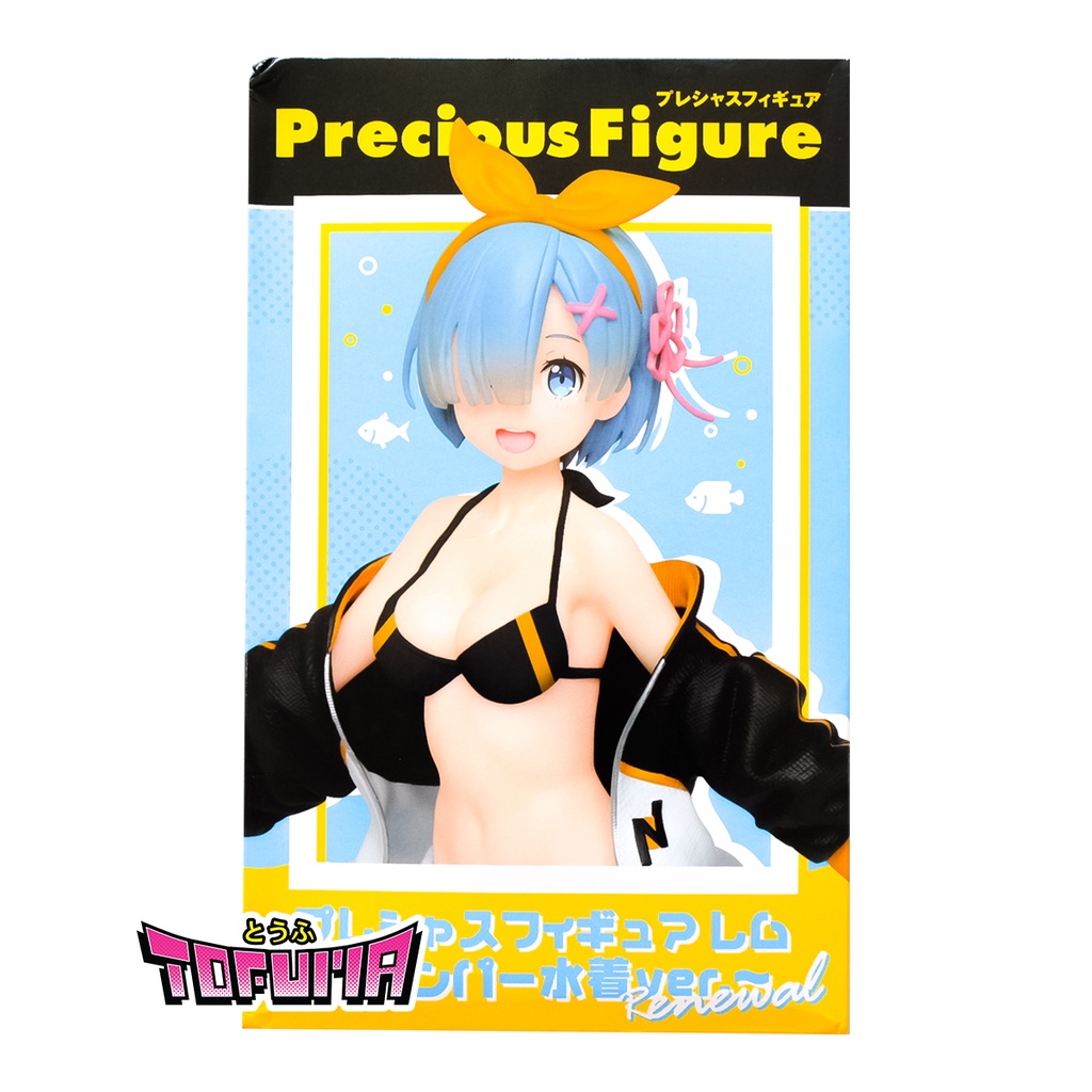 Taito Precious Figure Re: Zero - Rem Bikini ดำ-เหลือง
