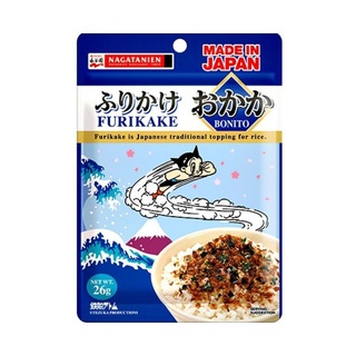 ผงโรยข้าวญี่ปุ่นรสปลาคัทสึโอะ nagatanien Furikake 26 g