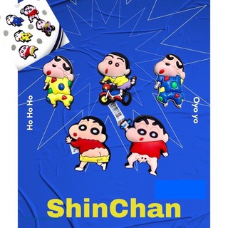 JBS  👠🌈Shoe Charm Set ShinChan Oyoyo 🎯ตัวติดรองเท้ามีรู เซต ชินจัง งานshop สวยคมชัดทะลุจอก๊าบบบ