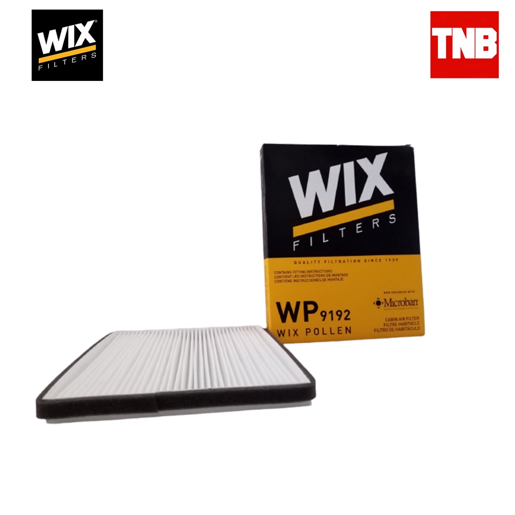 wix ไส้กรองแอร์ Toyota Camry ปี03-06 ACV30 Wish ปี03-07 Vios ปี03-07 NCP42 โตโยต้า แคมรี่ วีออส วิช