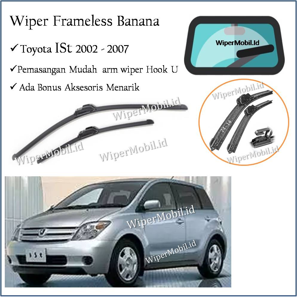 ที่ปัดน้ําฝน Banana Toyota IST