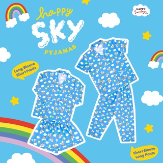 HAPPY SKY PYJAMAS | เซ็ตชุดนอนลายท้องฟ้า