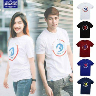 AQUANINE ON THE BEACH OTB เสื้อยืด T-shirt streetwear