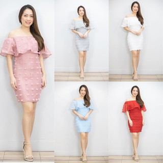 เดรสออกงานแต่งงาน ชุดราตรี ชุดเพื่อนเจ้าสาว Dress 007  By Honeymeii closet