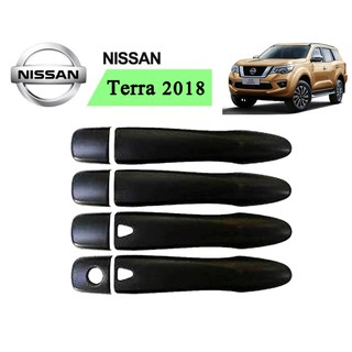 ครอบมือจับประตู Terra 2018-2020 (มีรูเซ็นเซอร์รุ่นTOP) ดำด้าน
