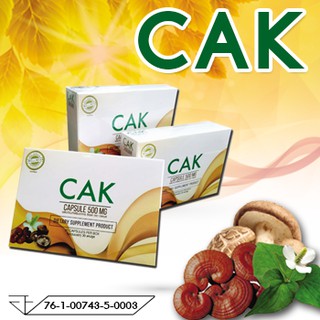 CAK   สำหรับ ฟื้นฟูร่างกาย รวมทั้งป้องกันและบำบัดมะเร็ง สินค้าคุณภาพส่งตรงจากศูนย์ฯ เวลเนสแคร์ อยุธยา มีของแถม