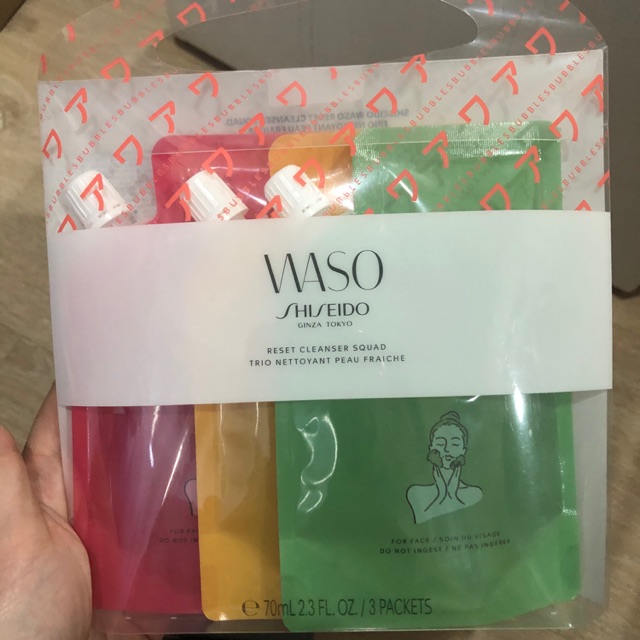 shiseido waso reset cleanser squad