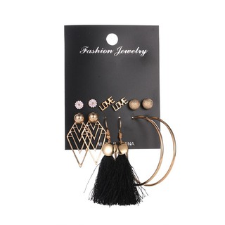 ตุ้มหูแฟชั่น ต่างหูแฟชั่น ตุ้มหูแบบเซ็ท หลากหลายรูปแบบ Women Earring, Fashion Earring