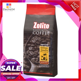 โซลิโต้ เมล็ดกาแฟคั่วดาร์คเซาท์เบลนด์ 500 กรัม กาแฟและครีมเทียมZolito Dark South Bean 500 g