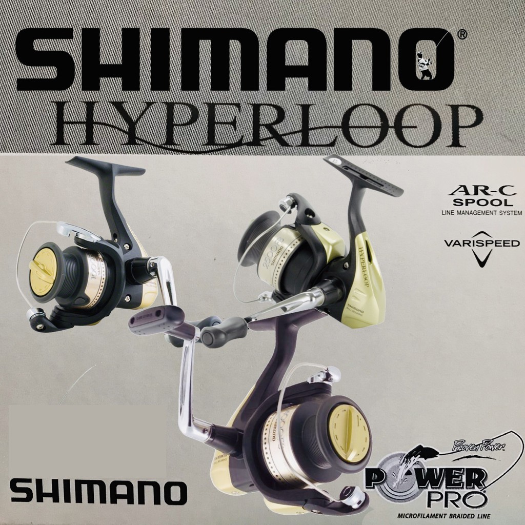 รอกสปินนิ่ง Shimano HYPERLOOP # HL 2500/4000 FB