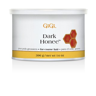 GiGi Dark Honee Soft Wax / จีจี้ ดาร์ค ฮันนี่ ซอฟ แว็กซ์ / Hot Wax USA เเว็กซ์ร้อนสำหรับมืออาชีพ 14oz