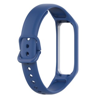 big - สายนาฬิกาข้อมือซิลิโคน+กรอบสําหรับ galaxy fit - e sm - r 375