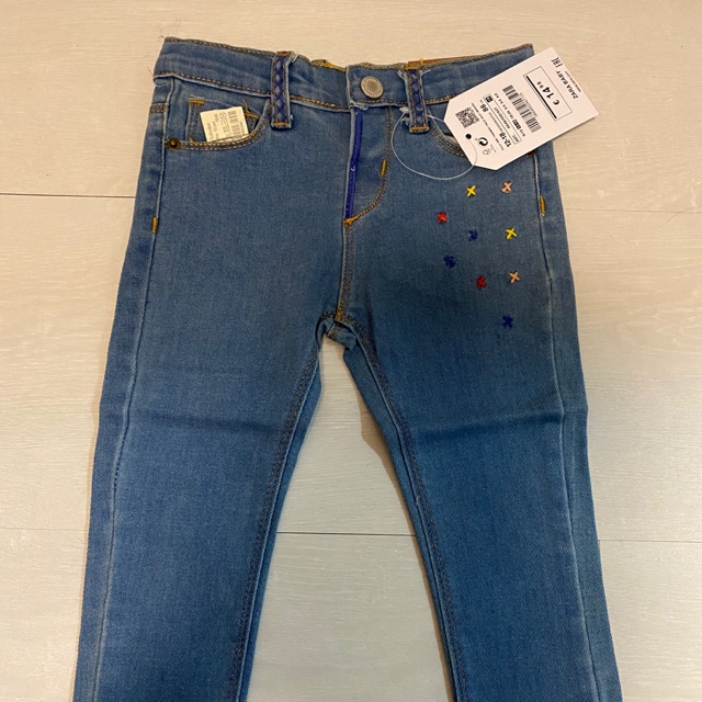 กางเกงยีนส์ zara kid 8-12m ของใหม่