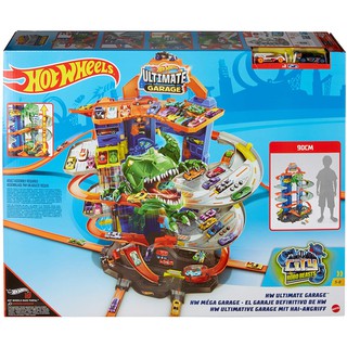 ็HOTWHEEL CITY Ultimate Garage ชุดรางHotwheel ชุดใหญ่ +แถมรถ2คัน ราง