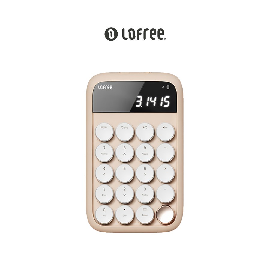 Xiaomi Lofree 2in1 Calculator&Number Pad ใช้งานกับ Mac,IOS,Windows