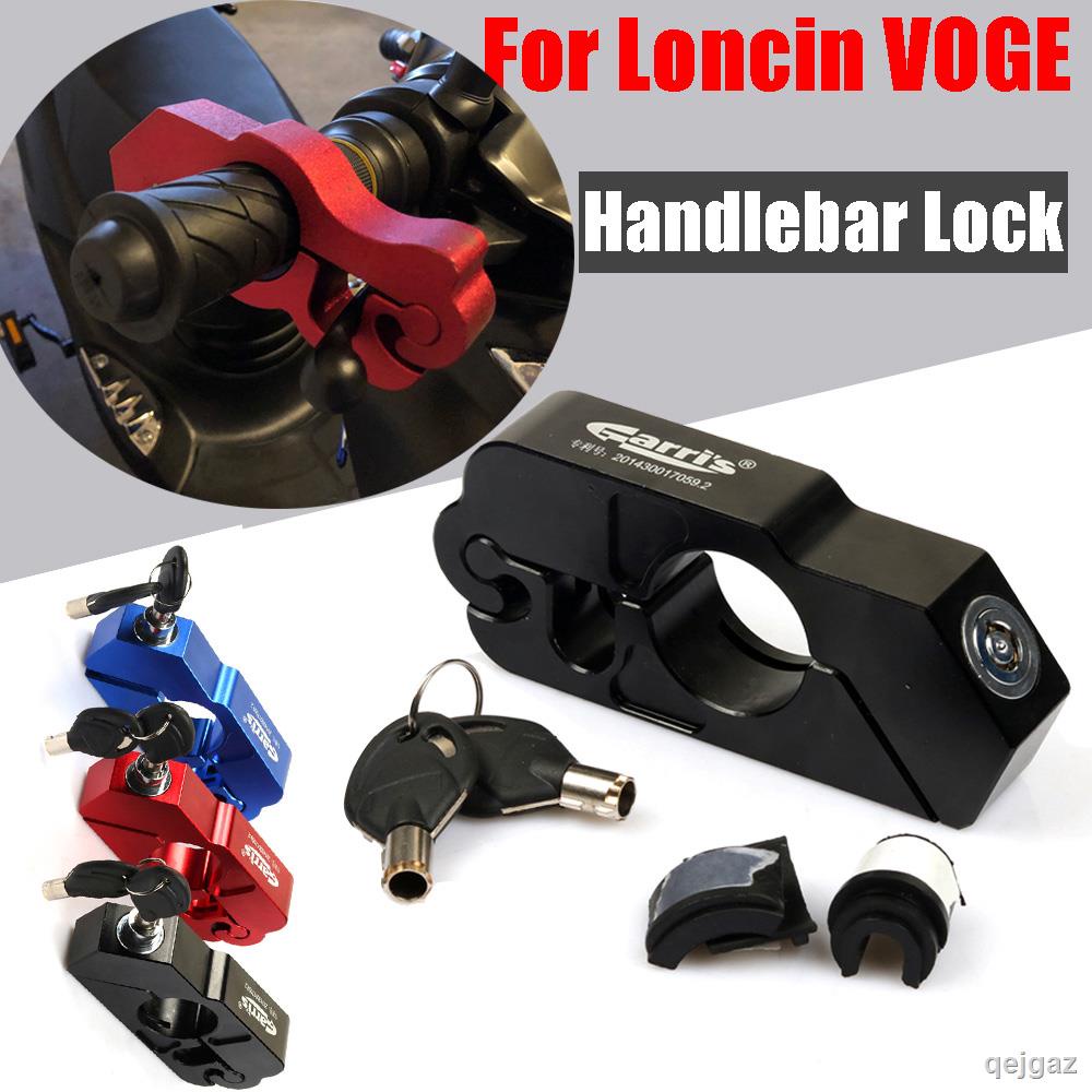 CNC Motorcycle Handlebar Lock Brake Lever Throttle Grip Security Lock ...