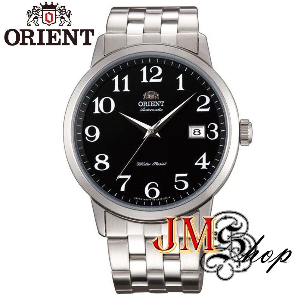 Orient Symphony Automatic นาฬิกาข้อมือผู้ชาย สายสแตนเลส รุ่น FER2700JB (หน้าปัดสีดำ)