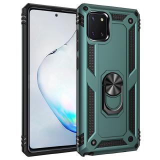 Colorful Case Samsung Galaxy Note 10 Lite Shockproof Cover Galaxy A81 / M60S Finger Ring Holder Hard PC Phone Case Armor Casing