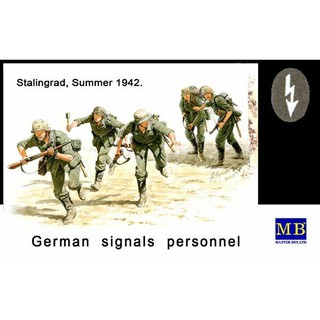 ฟิกเกอร์โมเดล Master Box Model 1/35 MB3540 German Signals Personnel, Stalingrad, 1942