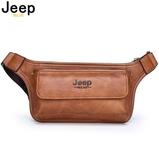 Jeep BULUO กระเป๋าหนังคาดเอว คาดเอว ใส่โทรศัพท์ อเนกประสงค์ สะโพก 901 สําหรับทุกเพศ