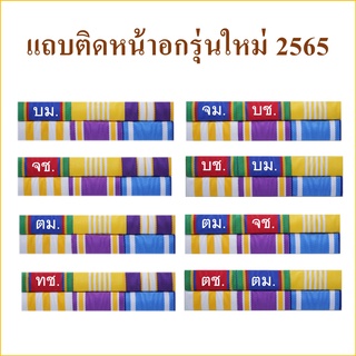 แพรแถบย่อพร้อมเครื่องราช ขาเข็มกลัด เข็มหมุด