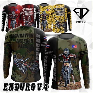 เสื้อENDURO V4 เสื้อเอ็นดูโร่ เสื้อขี่มอเตอร์ไซด์ ENDURO MOTOCROSS by PARDECH