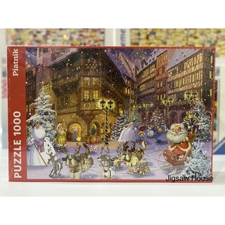 พร้อมส่ง-จิ๊กซอว์ Christmas Village แบรนด์ Piatnik jigsaw puzzle 1000 ชิ้น