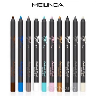 (แท้) Mei Linda Cocktail Night Gel Liner Pencil Water Proof Meilinda เมลินดา คอกเทล ไนท์ เจลไลเนอร์ MD3069