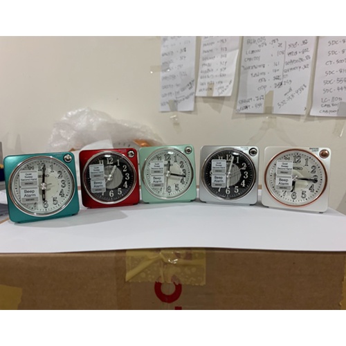 นาฬิกาปลุก Seiko Beep Alarm Clock (Snooze) รุ่น QHE185,QHE185L,QHE185M,QHE185S,QHE185R,QHE185W