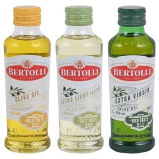 500ml Bertolli Olive Oil เบอร์ทอลลี่่ น้ำมันมะกอก ธรรมชาติ