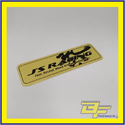 แผ่นทองแดง JS Racing Emblem